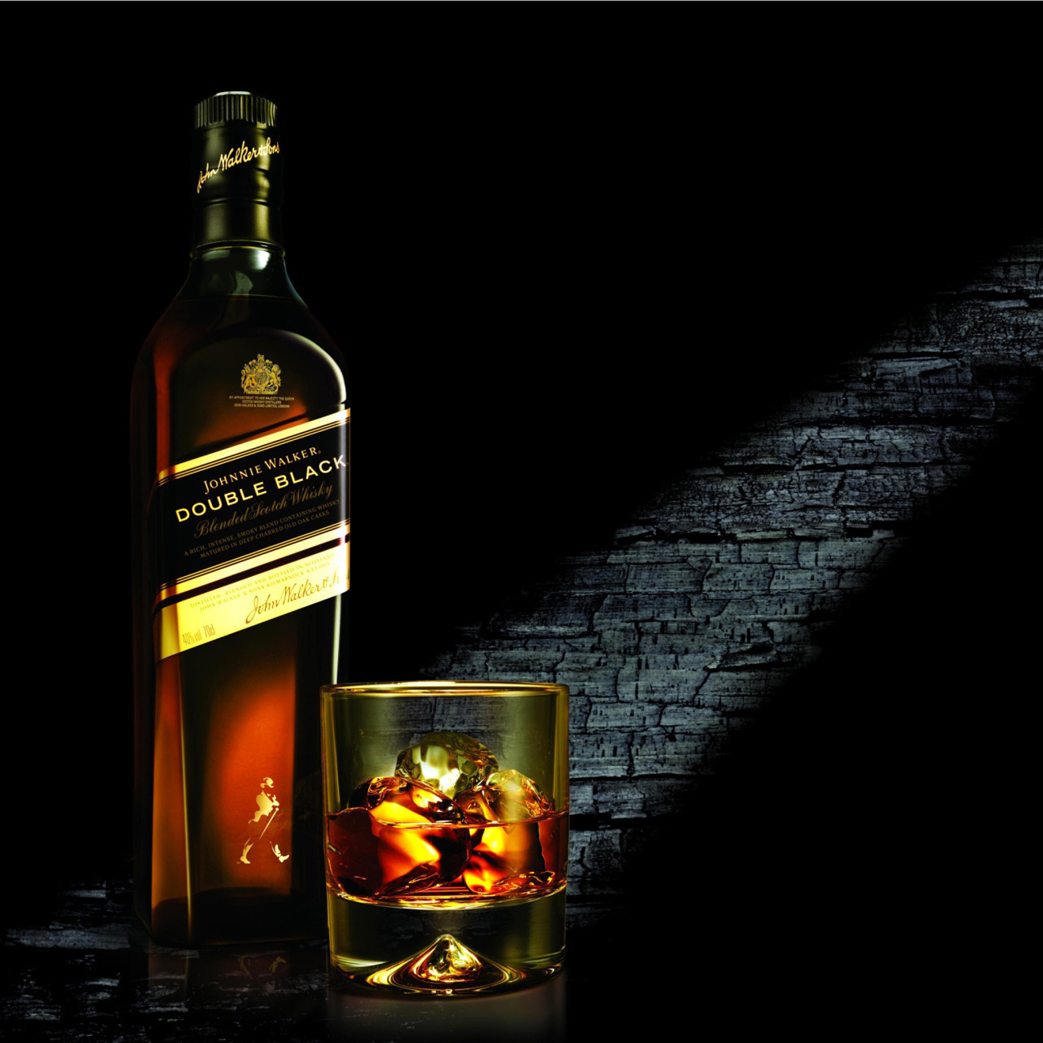 Das Johnnie Walker Whisky Wallpaper 2048x2048