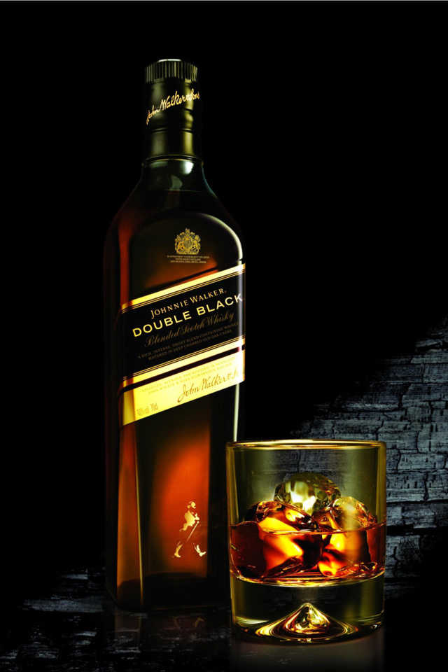 Das Johnnie Walker Whisky Wallpaper 640x960