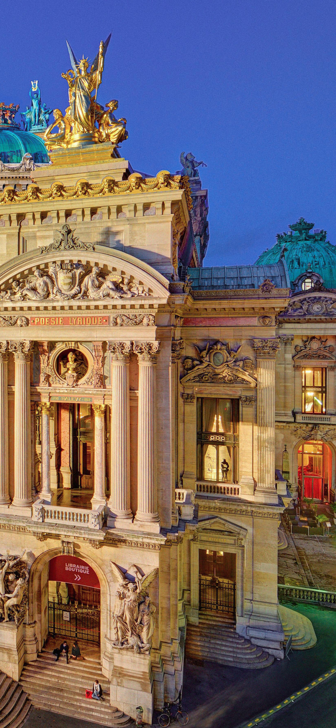 Das Palais Garnier Opera Paris Wallpaper 1170x2532
