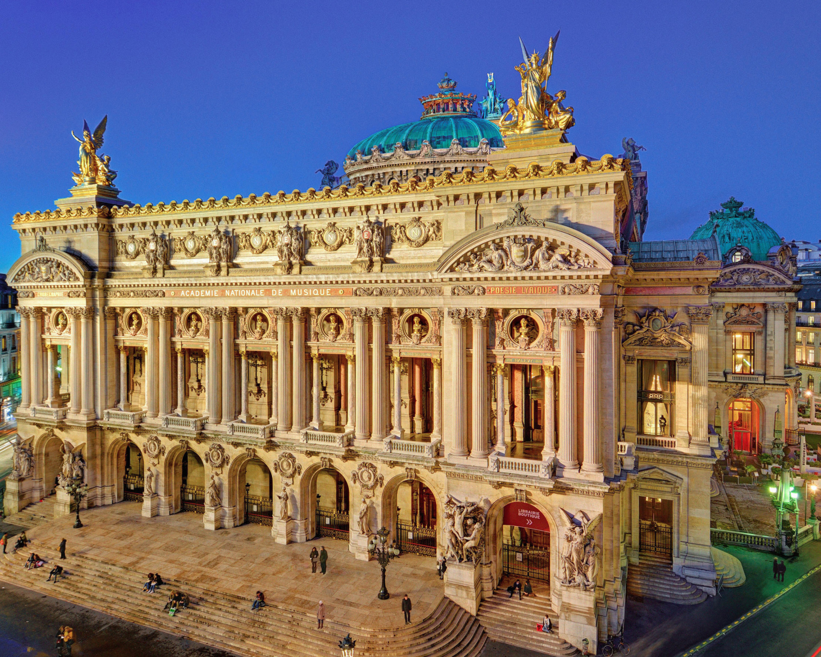 Fondo de pantalla Palais Garnier Opera Paris 1600x1280