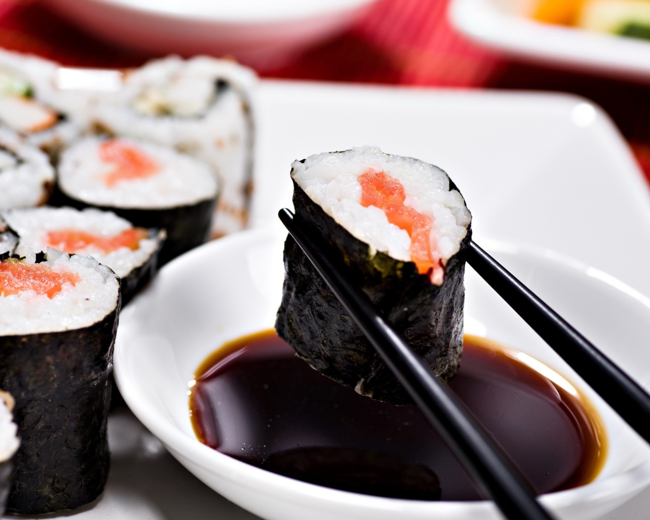 Das Japanese Sushi Wallpaper 1280x1024