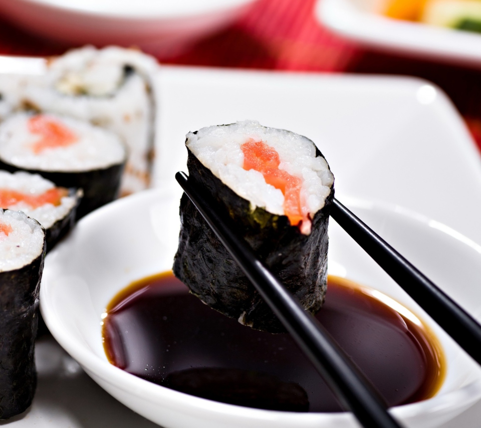 Japanese Sushi wallpaper 960x854