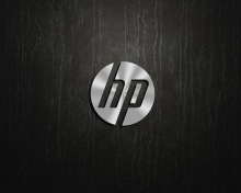 HP Dark Logo wallpaper 220x176