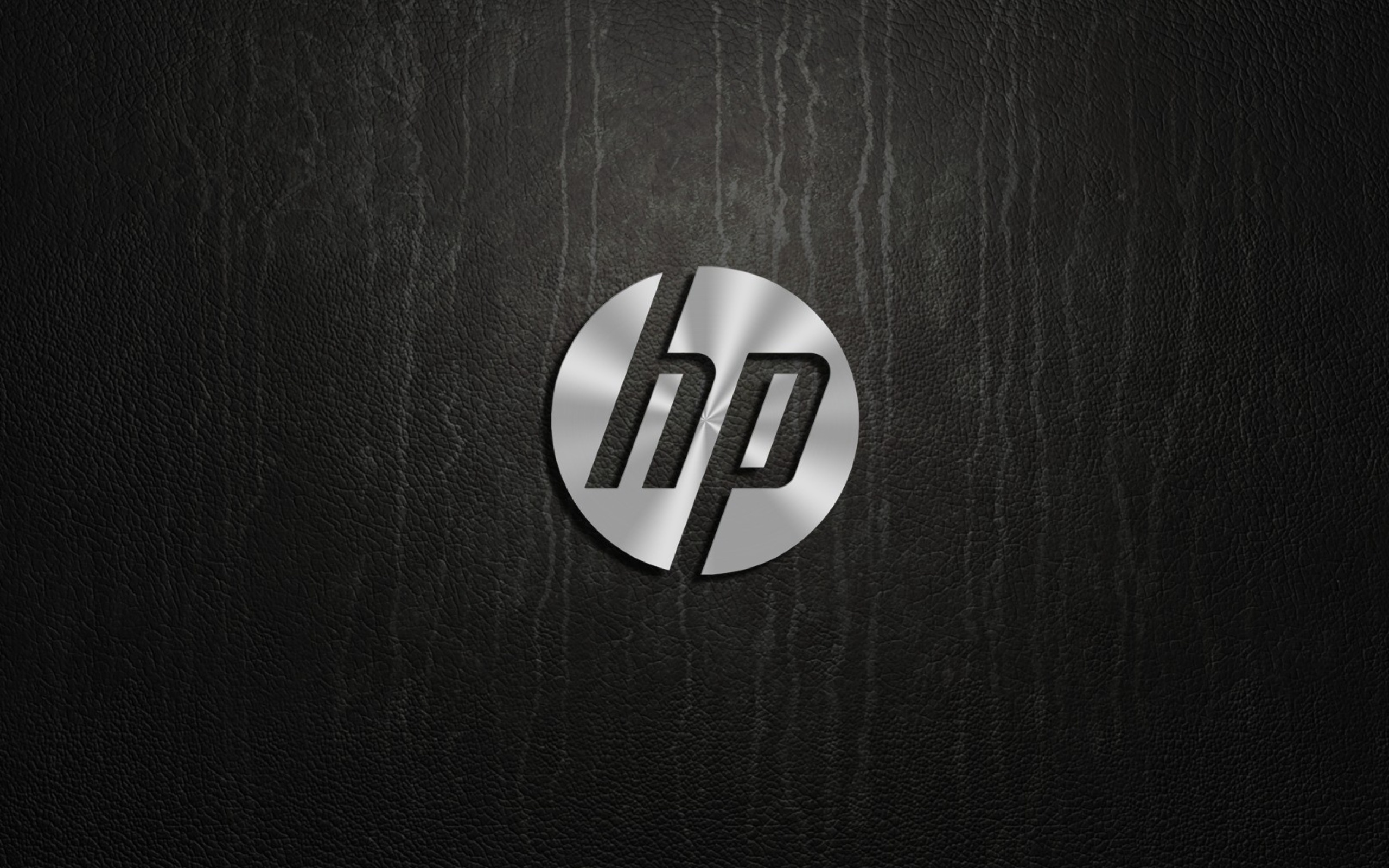 Fondo de pantalla HP Dark Logo 2560x1600
