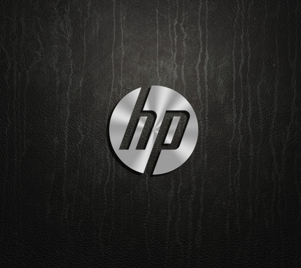Das HP Dark Logo Wallpaper 960x854