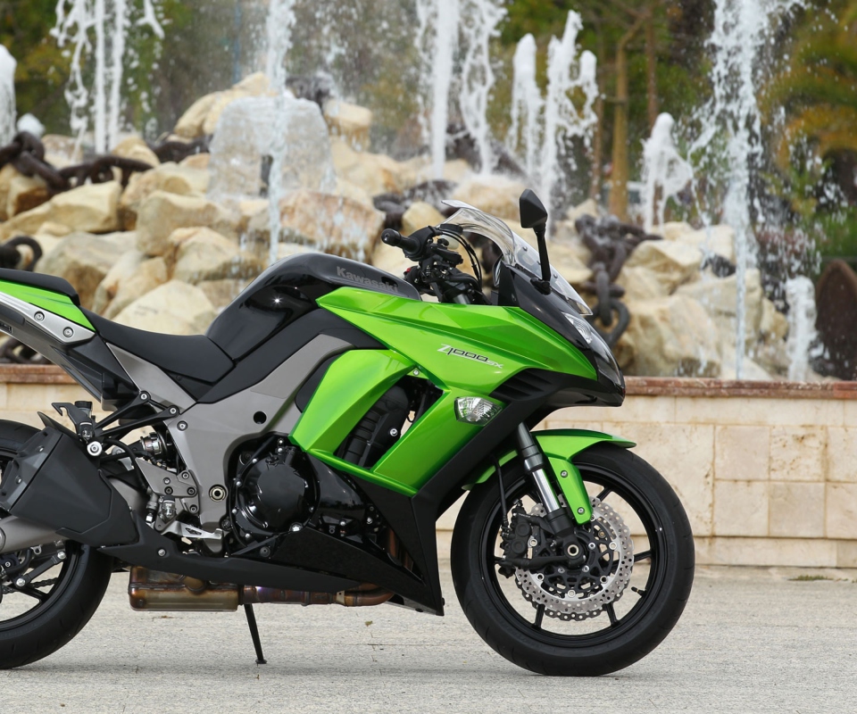 Kawasaki Z1000 wallpaper 960x800