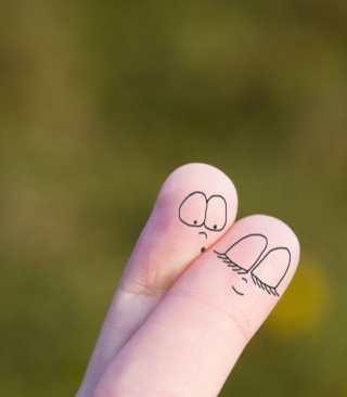 Cute Fingers - Obrázkek zdarma pro Nokia Asha 503