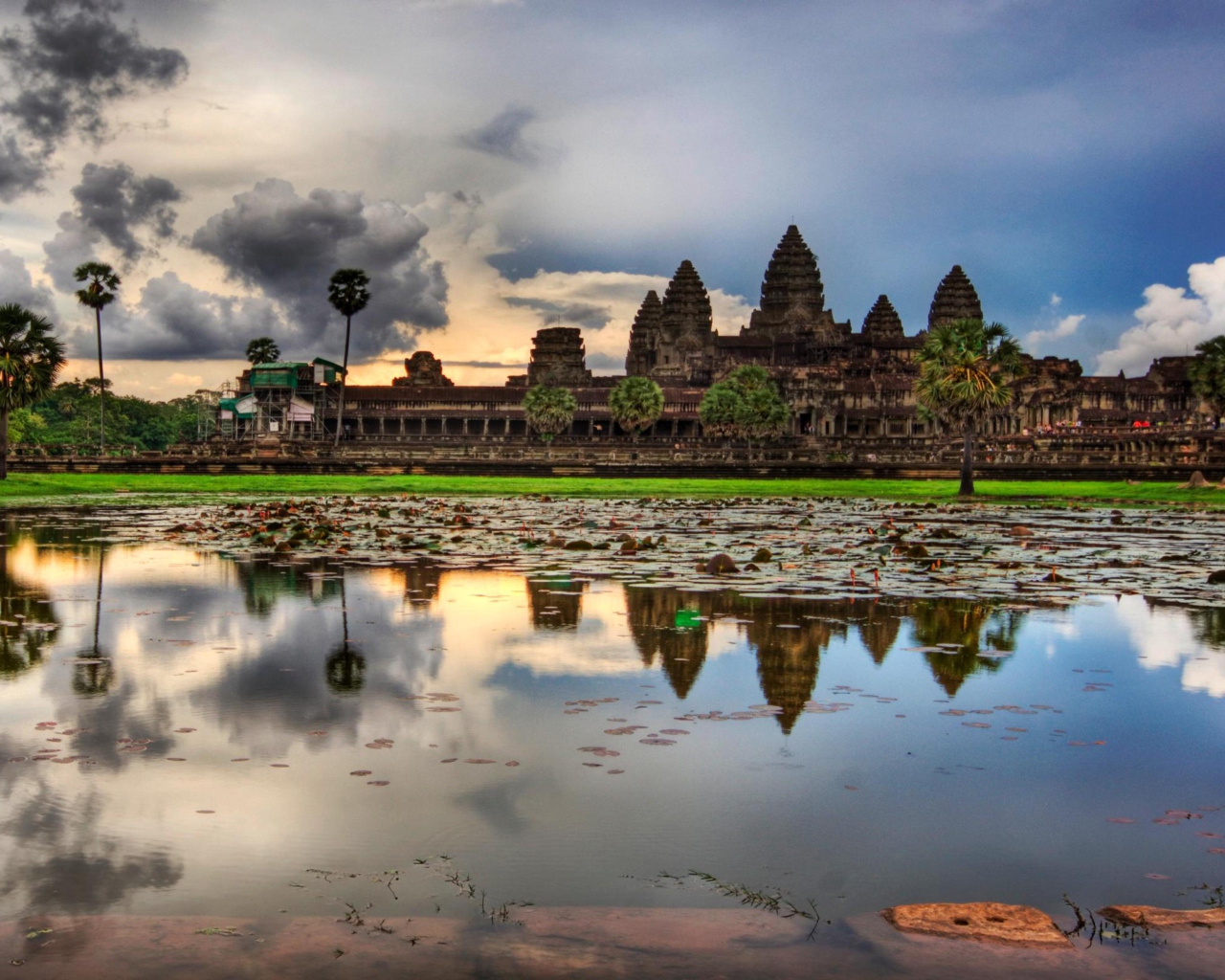 Fondo de pantalla Angkor Wat 1280x1024