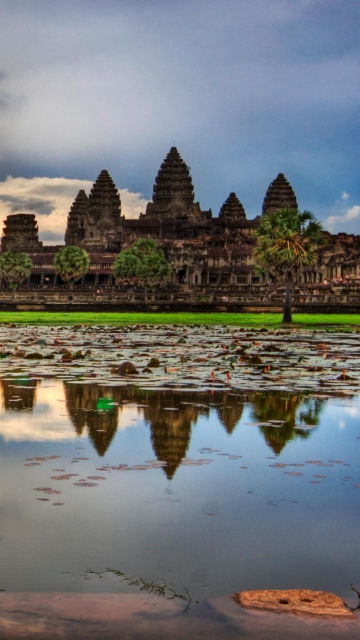 Sfondi Angkor Wat 360x640