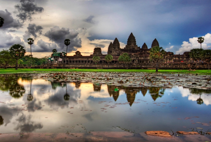 Das Angkor Wat Wallpaper