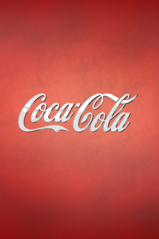 Das Coca Cola Brand Wallpaper 320x480