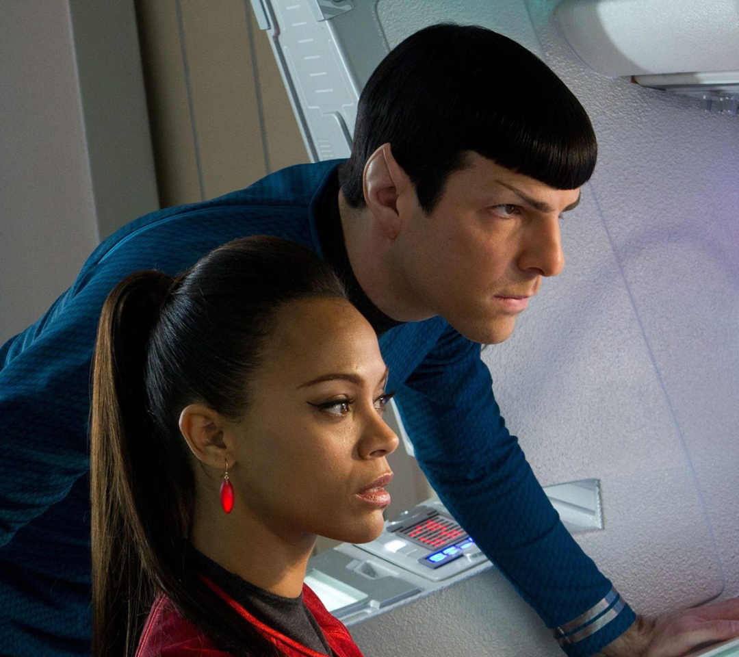 Screenshot №1 pro téma Spock And Uhura -  Star Trek 1080x960