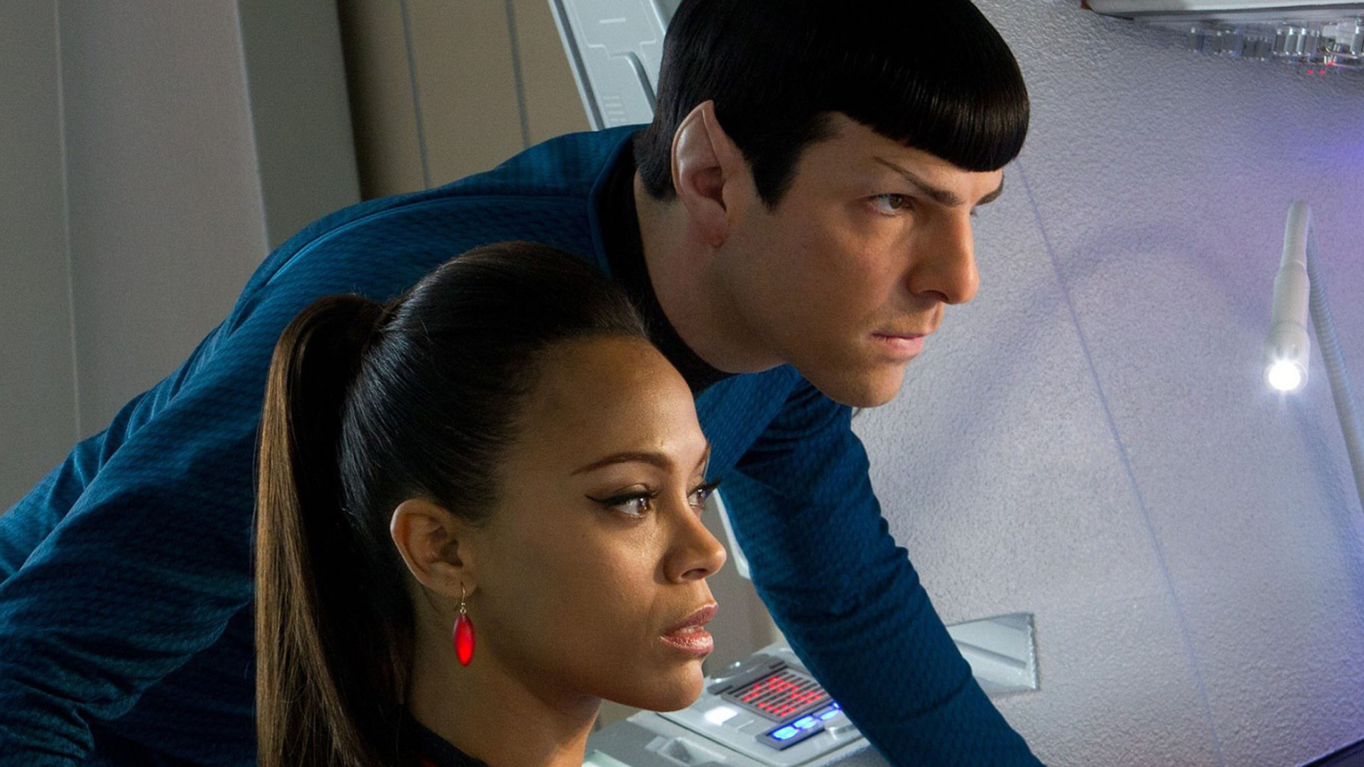 Spock And Uhura -  Star Trek wallpaper 1920x1080