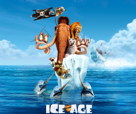 Screenshot №1 pro téma Ice Age Continental Drift 480x400