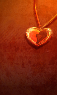 Heart Necklace screenshot #1 240x400