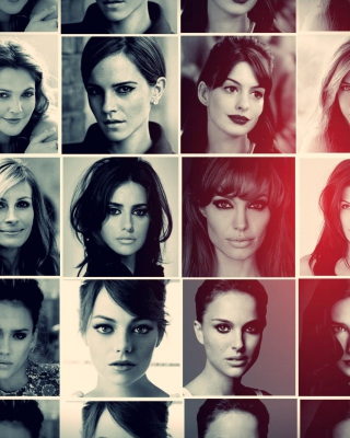 Celebrities Mashup sfondi gratuiti per Nokia Lumia 925