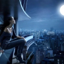 Das Night Walk On Roofs Wallpaper 128x128