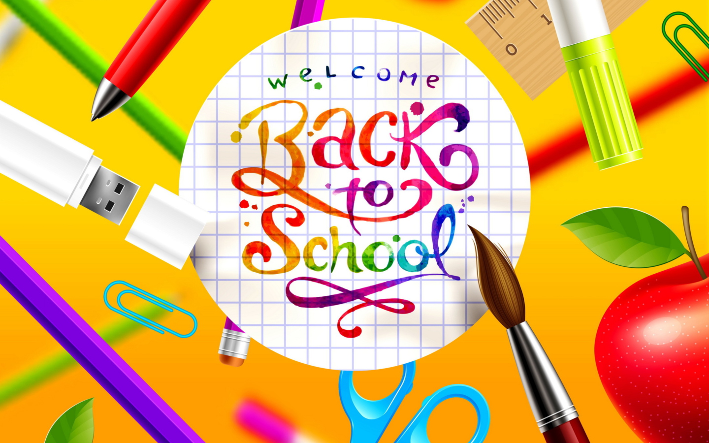 Обои Back to School 1440x900