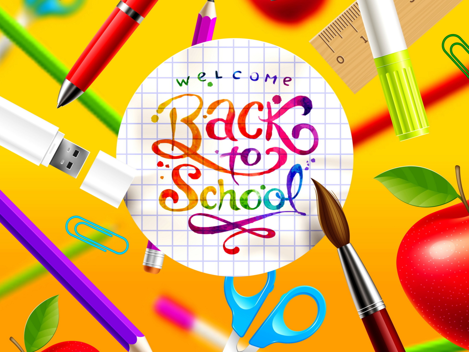 Sfondi Back to School 1600x1200