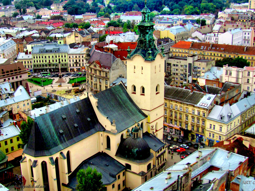 Обои Lyoncathedral 1024x768