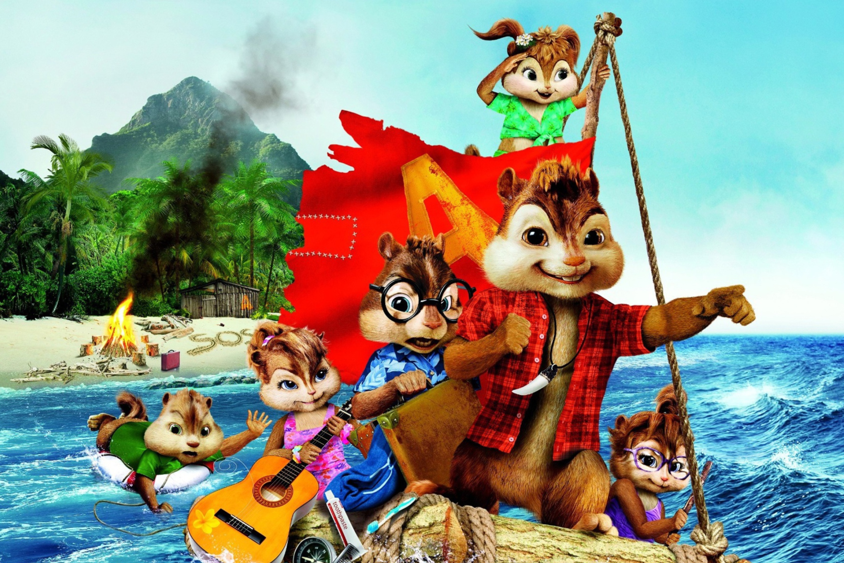 Das Alvin And Chipmunks Wallpaper 2880x1920