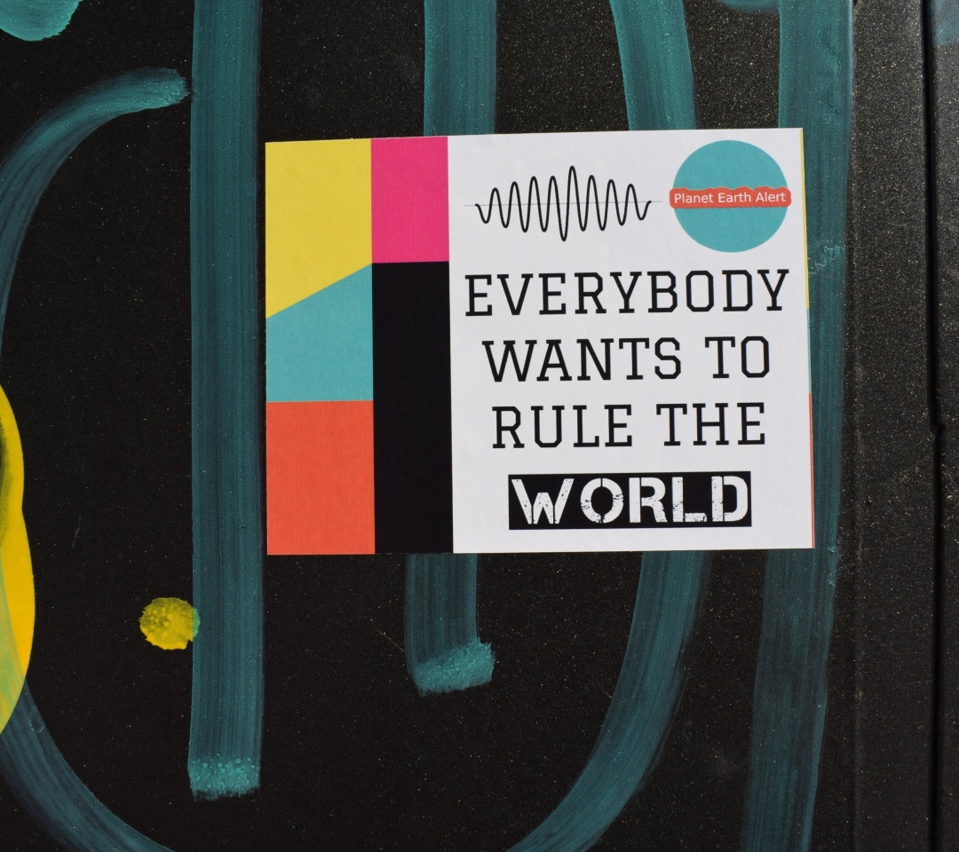 Everybody Wants to Rule the World wallpaper 1080x960