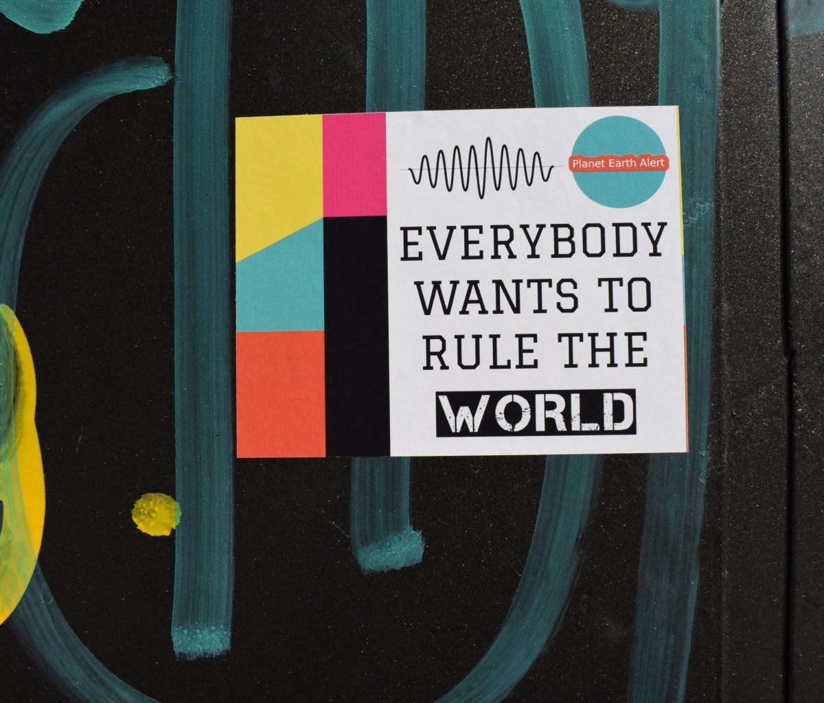 Обои Everybody Wants to Rule the World 1200x1024