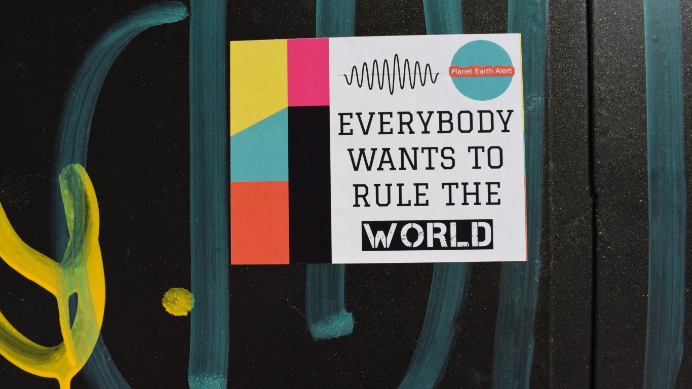 Everybody Wants to Rule the World wallpaper 1366x768
