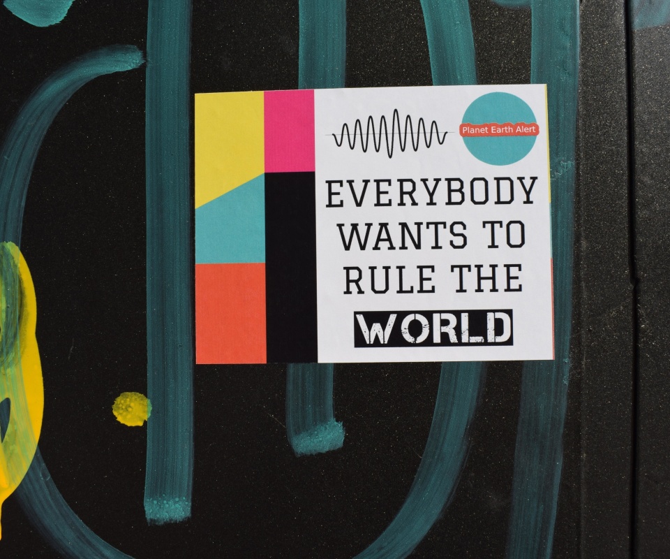 Fondo de pantalla Everybody Wants to Rule the World 960x800