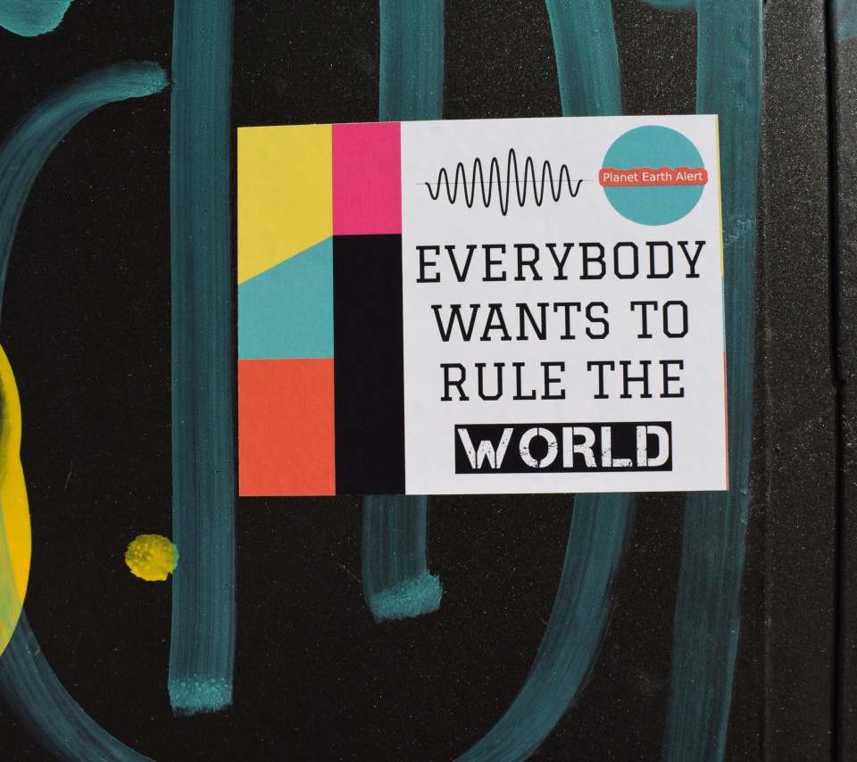 Everybody Wants to Rule the World wallpaper 960x854