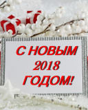 Обои Happy New 2018 Year 128x160