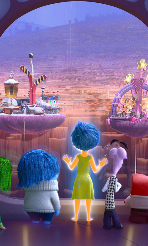 Das Inside Out Wallpaper 480x800