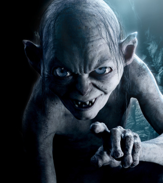 The Hobbit An Unexpected Journey - Gollum - Fondos de pantalla gratis para iPad 3
