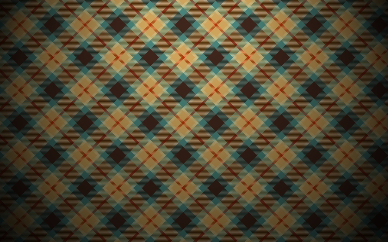 Blue And Orange Plaid Pattern wallpaper 1280x800