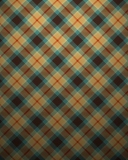Fondo de pantalla Blue And Orange Plaid Pattern 128x160