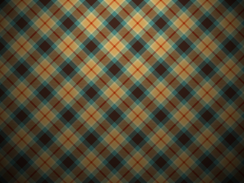 Blue And Orange Plaid Pattern wallpaper 800x600