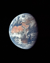 Fondo de pantalla Earth Apollo 176x220