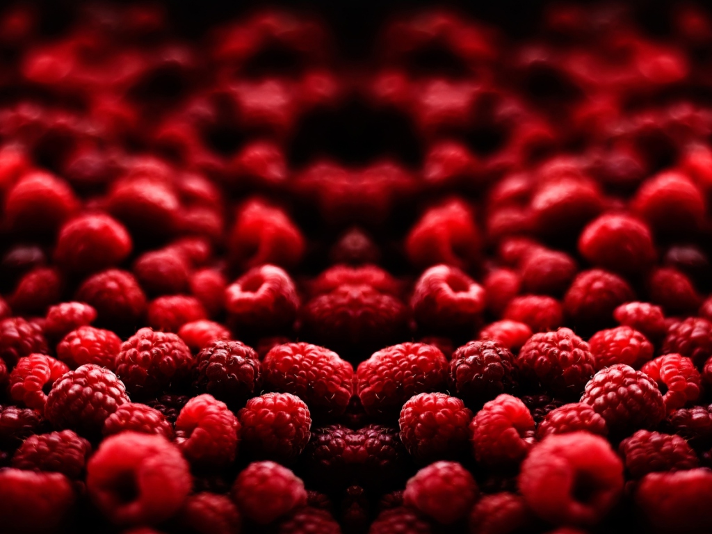 Обои Raspberries 1024x768