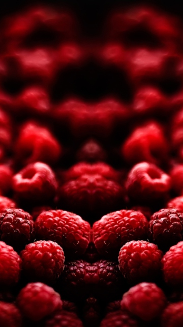 Raspberries wallpaper 360x640