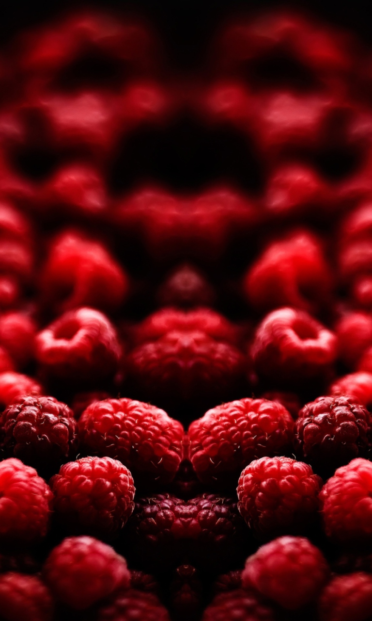 Fondo de pantalla Raspberries 768x1280