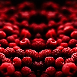 Raspberries Wallpaper for 128x128