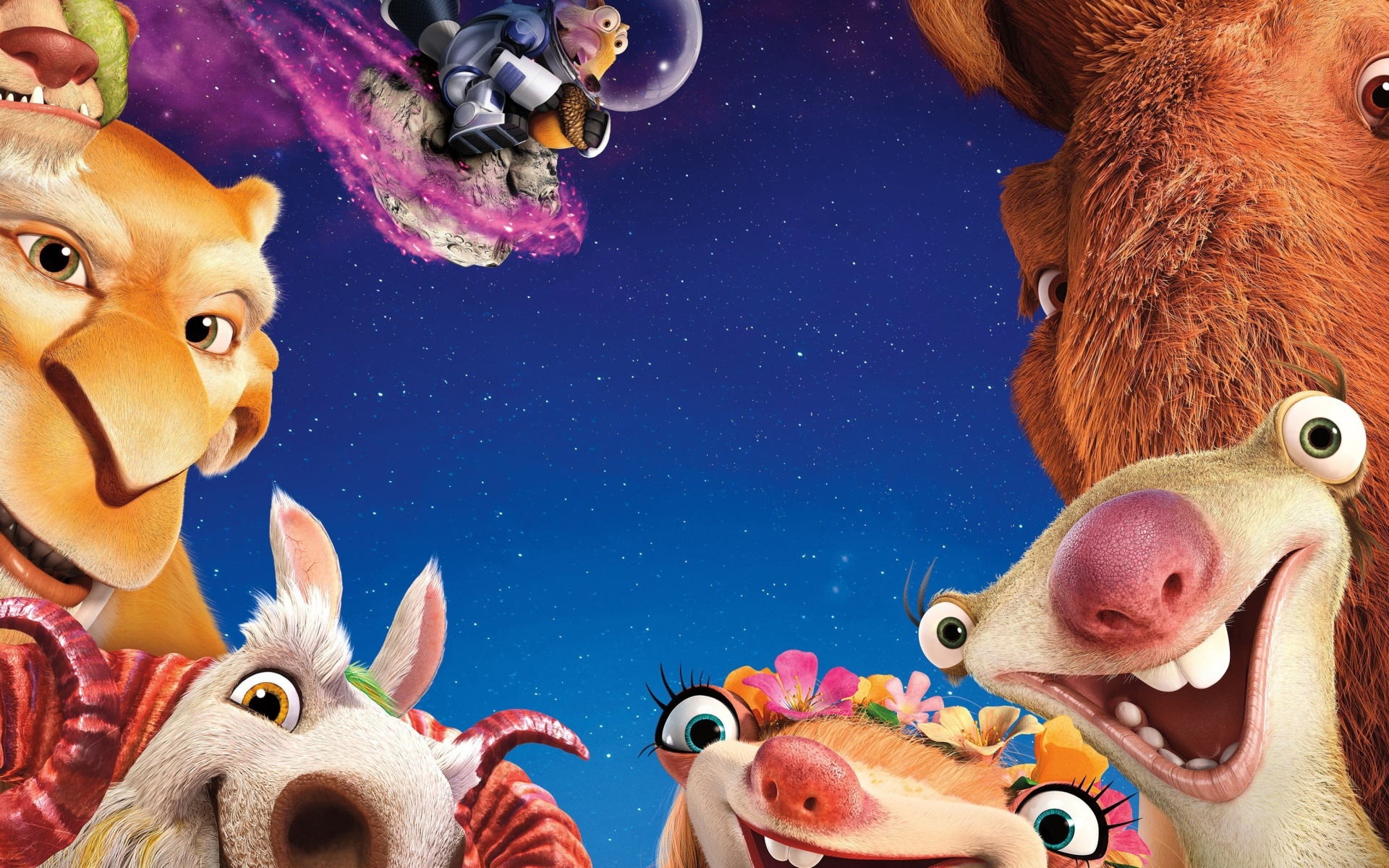 Das Ice Age Collision Course Wallpaper 1920x1200