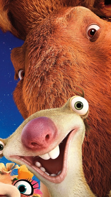 Das Ice Age Collision Course Wallpaper 360x640