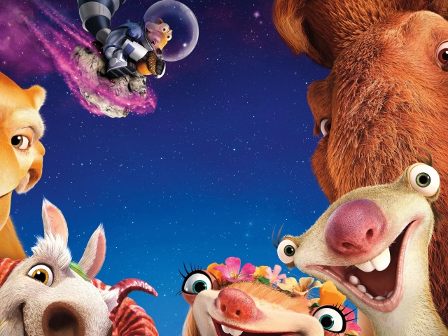 Das Ice Age Collision Course Wallpaper 640x480