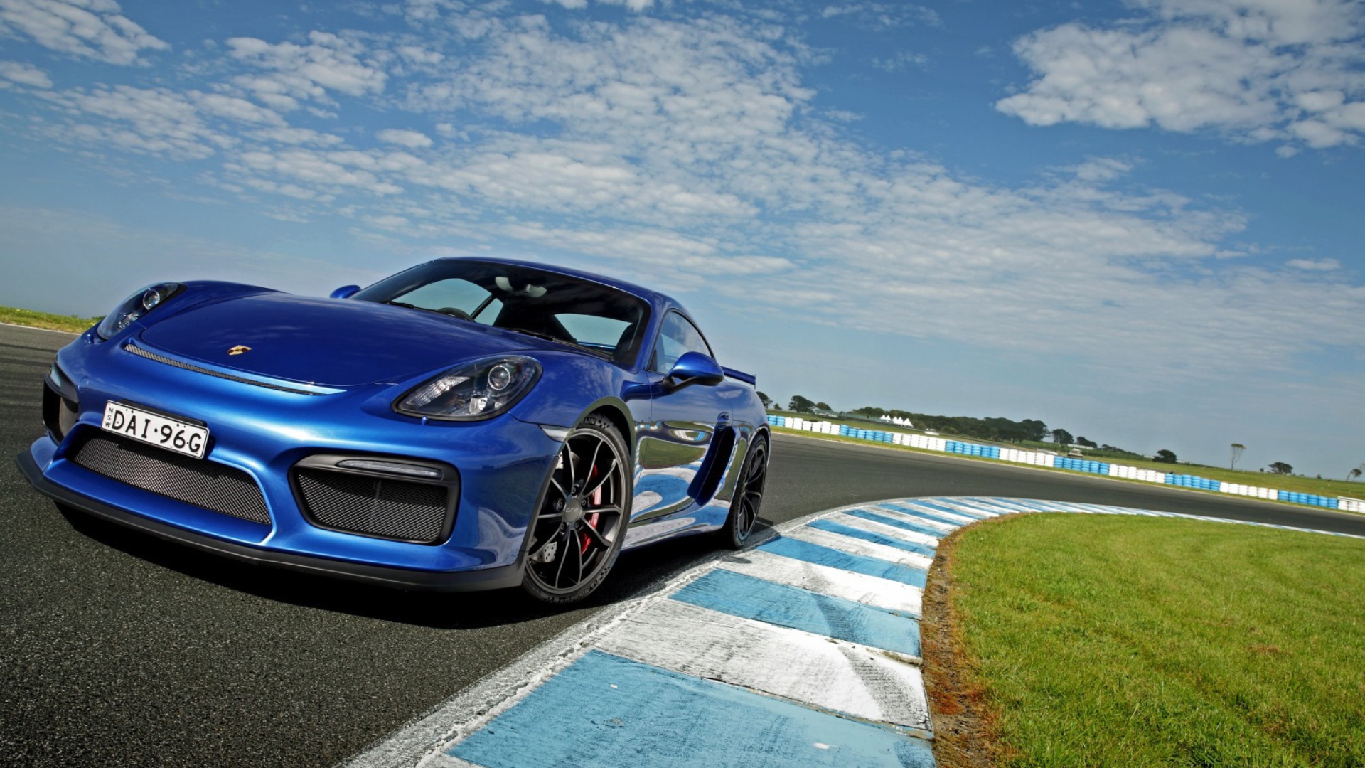 Porsche Cayman GT4 wallpaper 1920x1080