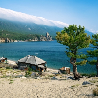 Lake Baikal papel de parede para celular para iPad mini 2