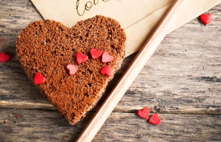 Kostenloses Love Fortune Cookie Wallpaper für Android, iPhone und iPad