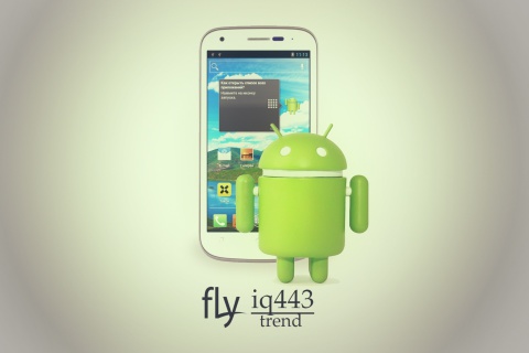 Fly IQ443 Trend screenshot #1 480x320
