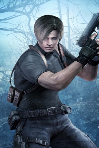 Resident Evil 4 wallpaper 320x480