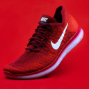 Red Nike Shoes wallpaper 128x128